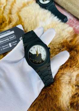 ARABIC AURA BLACK & WHITE GOLD LINE